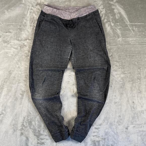 Patagonia Grey Women’s Distressed Sweatpant Joggers Size 26w Adjustable - Picture 2 of 8